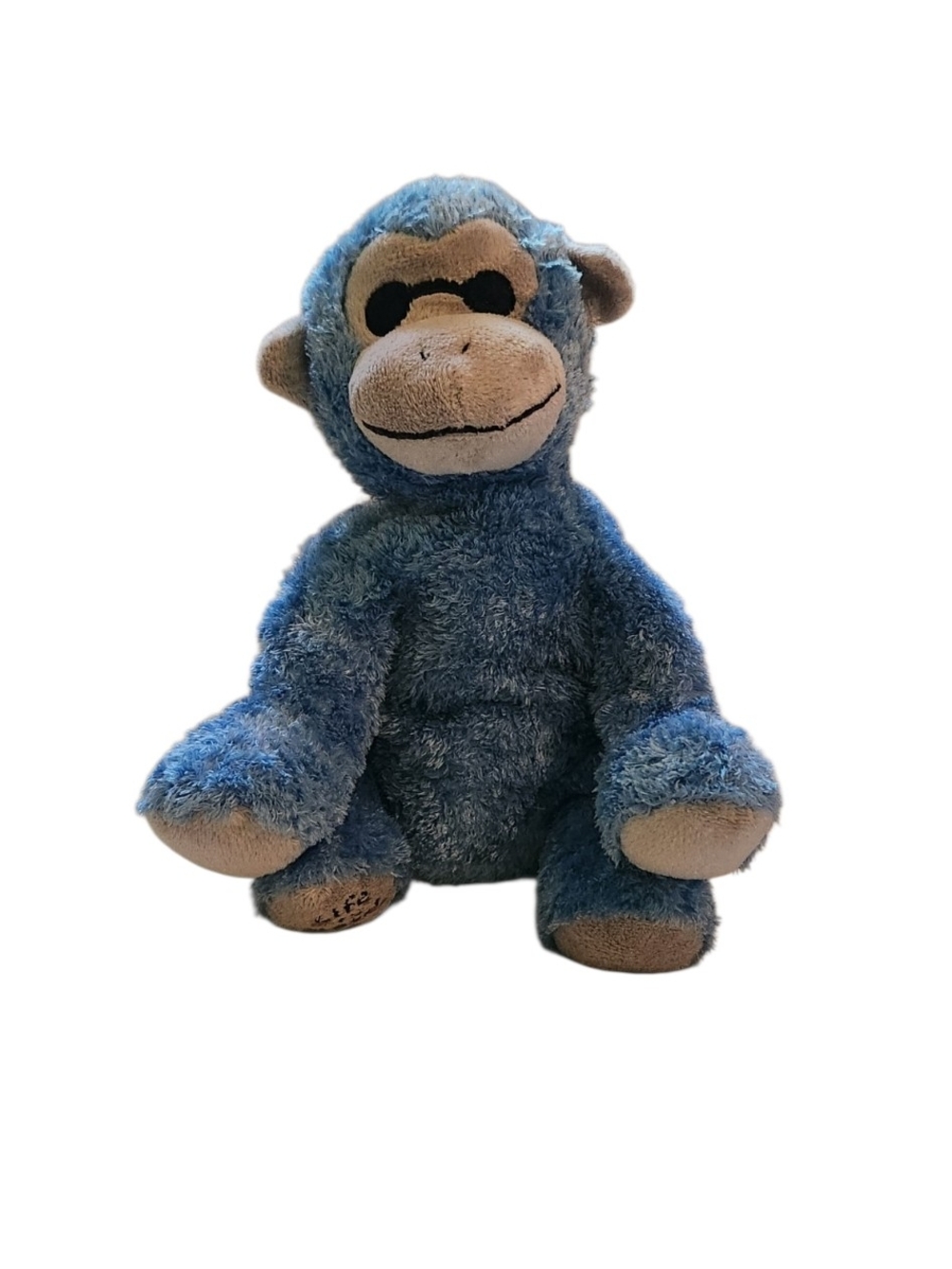 Mary Meyer Life Is Good Blue Plush Monkey